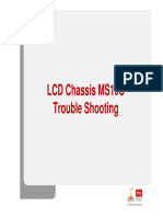 LCD Chassis MS19C Trouble Shooting Trouble Shooting