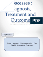 Breast Abscess Diagnosis and Minimally Invasive Treatment