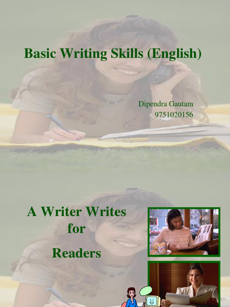 AA Basic Writing Skills Session 1 | PDF | Comma | Sentence (Linguistics)