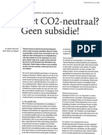 Niet Neutraal Geen Subsidie. (Artikel Bedrijventerrein 20 Juni 2008)