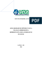 DISSERTAÇÃO - Aplicabilidade Do Método CN-SCS A Uma Bacia Hidrográfica Representativa Dos Latossolos No Sul de MG