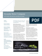 Hyundai Motor Company Solid Edge Case Study
