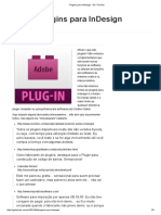 Plugins InDesign funções adicionais