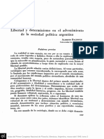 BALDRICH, A. - Libertad y determinismo en el advenimiento de la sociedad política argentina.pdf