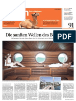 Sonntags-Zeitung Über Wellnesshotel Golf Panorama