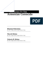 Witnesses To The Armenian Genocide