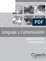 Ejercicios y solucionario libro anual lenguaje y comunicación