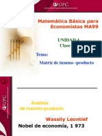 Clase 9.1 MBE (Matriz de Insumo-Producto)