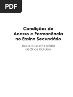 Acesso e Permanência No E S