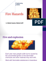 CEV654-Lecture 4d - Fire Hazards PDF