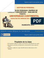 Diapositivas Análisis y Descripción de Puestos para GT