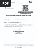 GTU Notas Certificadas A