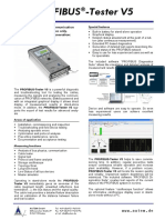 Data Sheet PROFIBUS-Tester V5