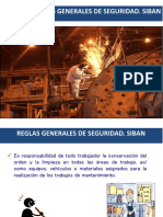 Reglas Generales de Seguridad Siban