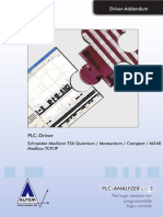 PLC-Driver (V5) Schneider Modicon TSX Quantum Momentum Compact - Modbus TCP-IP