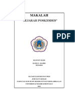 SEJARAH POSKESDES PDF PDF
