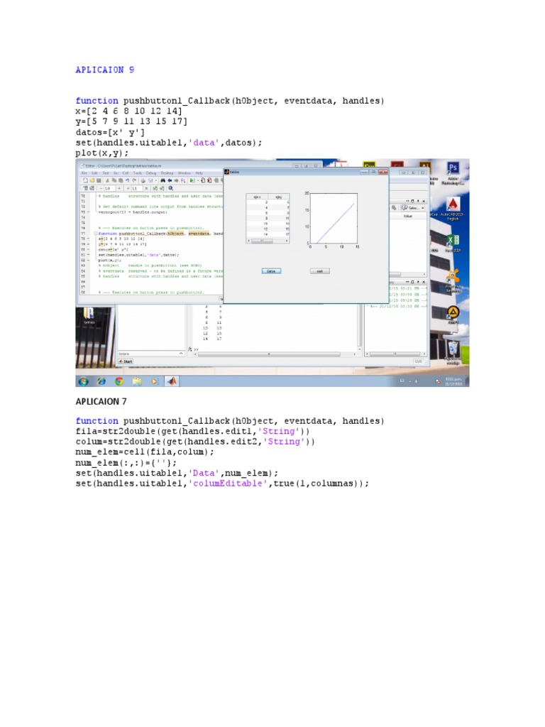 Data Handling and Plotting in MATLAB | PDF