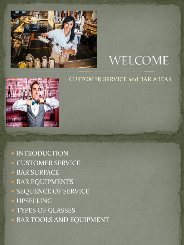 Bar Surface | PDF | Bar | Drink