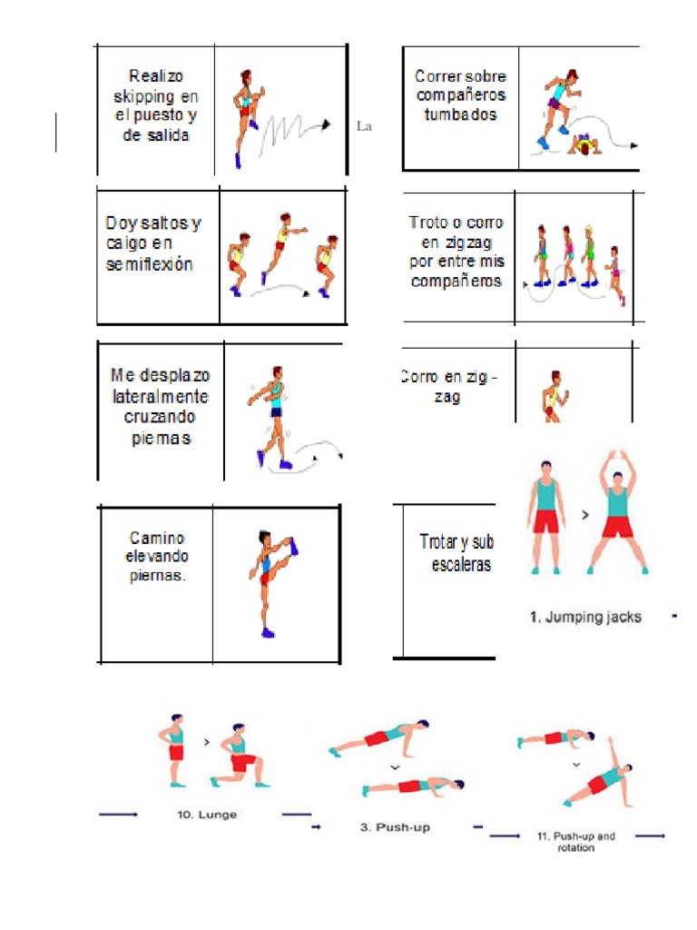 Educacion Fisica | PDF | Deporte del atletismo | Juegos de habilidad física