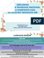 KEBIJAKAN PROGRAM IMUNISASI DAN MR - Copy.ppt