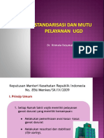 Stad Dan Pelayanan Mutu UGD BARU