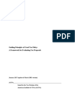 Tax Policy Concept Statement No 1 Global PDF