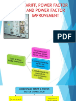 Tariff, Power Factor and Power Factor Improvement