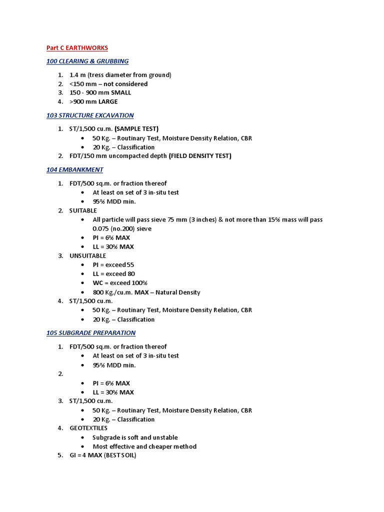 DPWH Clearing and Grubbing Guidelines | PDF | Home & Garden ...