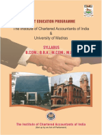 Madras University-BBA Syllabus