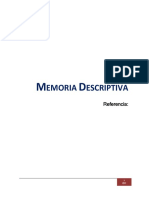 Modelo de Memoria Descriptiva