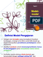 4 Model-model Pengajaran
