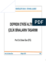 Deprem Etkisi Altında Çelik Yapılar - Erkan Özer