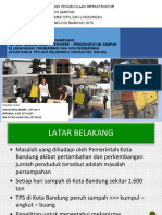 Perencanaan Sistem Persampahan (Studi Kasus Tps Cisaranten Kulon Kota Bandung)