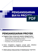 ANGGARAN PROYEK