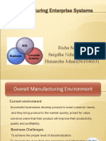 Manufacturing Enterprise System