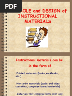 Download The Role and Design of Instructional Materials by Timie_Mariz_Vi_3691 SN38310457 doc pdf