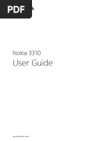 Nokia 3310 User Guide