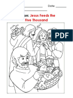 Jesus Feed Activity