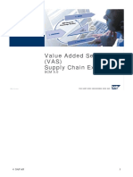 Value Added Services (VAS) Supply Chain Execution: Sap Ag 1