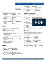 Oxford Practice Grammar Adv1 Diagnostic