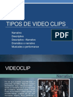 Tipos de Video Clips