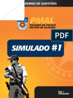 #Simulado 1 - PM-AL - Soldado (2017) - Loja Do Concurseiro