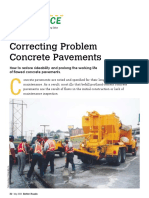 Correcting Problem Concrete Pavements Better Roads 05-03