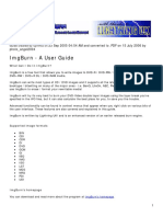 IMGburn User Guide PDF