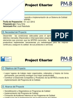 Plantilla Project Charter