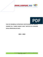 Plan de Desarrollo Estratégico Institucional 2015 - 2016