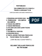 Pertemuan I