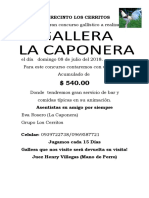 Gallera La Caponera