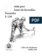 Combatiente de Incendios Forestales S 130 Libro de Estudiante