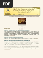 Boletín Jurisprudencial No 6 de 2018 - Sala de Casación Laboral - Corte Suprema de Justicia
